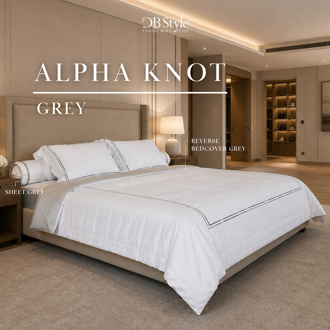 Sale 40% Sprei + Bedcover Set Hotel Series ( Design Embroidery )