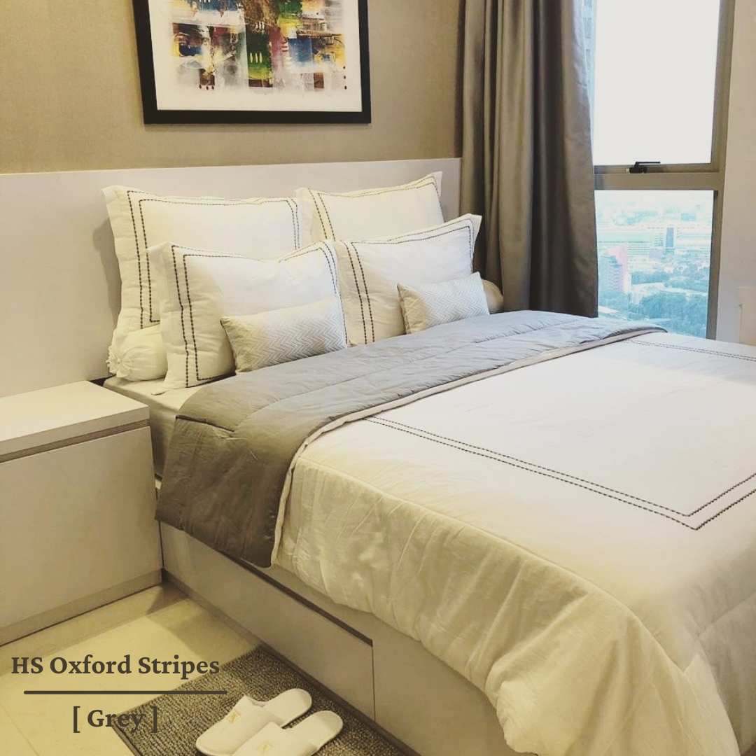 Sutra Lyocell ( TC 600 ) - 180 x 200 x 40 - Oxford List Grey