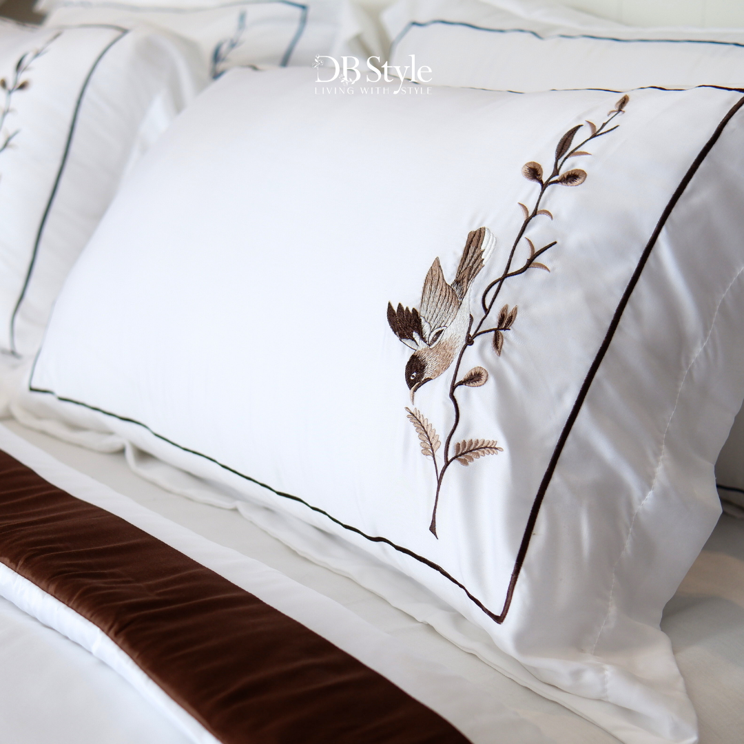 Cotton ( TC 400 ) - 200 x 200 x 40 - HS Nocturne Latte