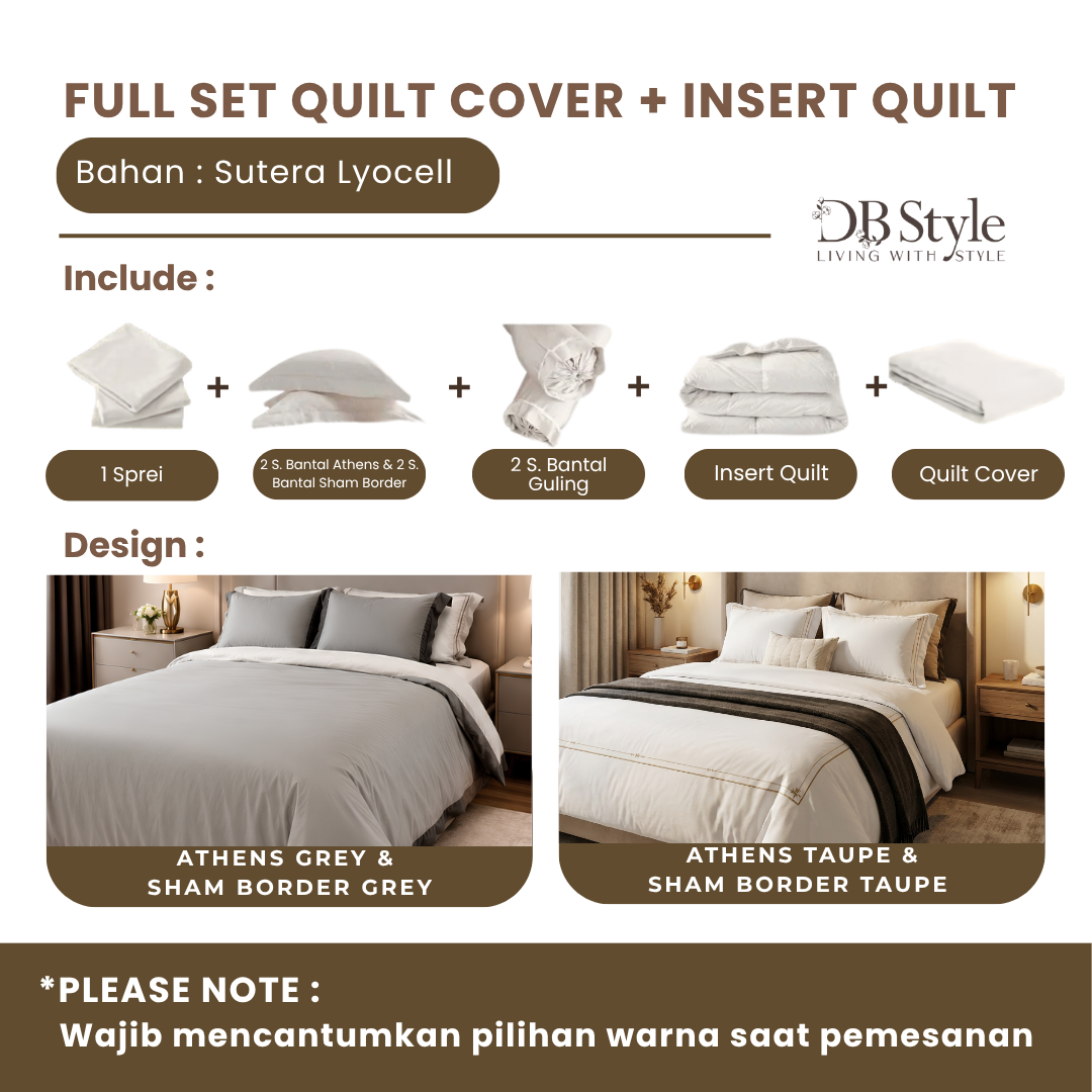 ONE SET TWO STYLE - Cotton TC 400 & Sutra TC 600