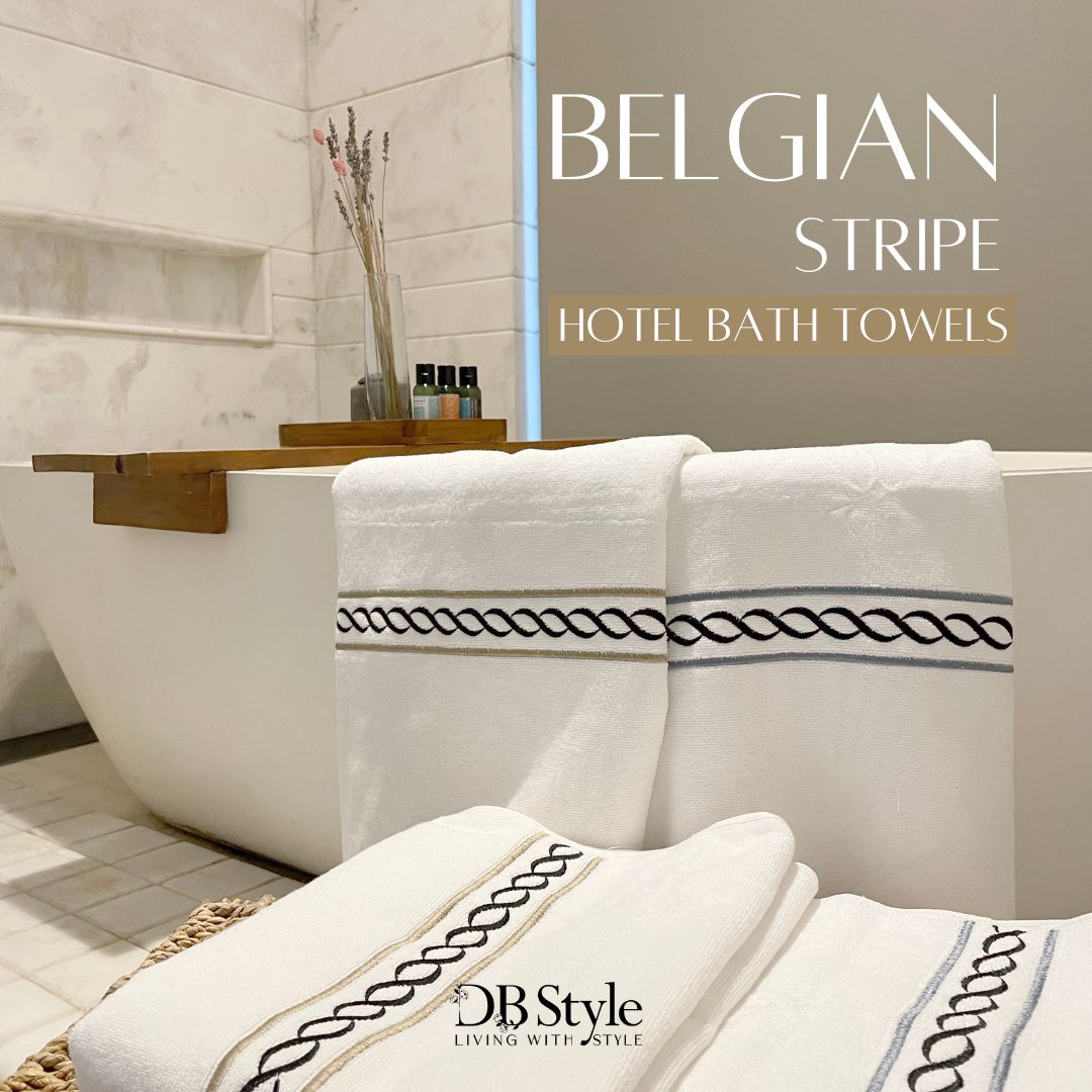 Belgian Stripe - Bath Towels