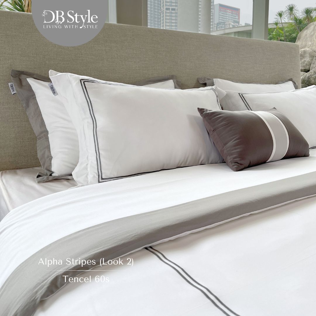 PROMO BUNDLE : 2 Sprei + 1 Bedcover ( Hotel Series - Sutra Organic 60s )