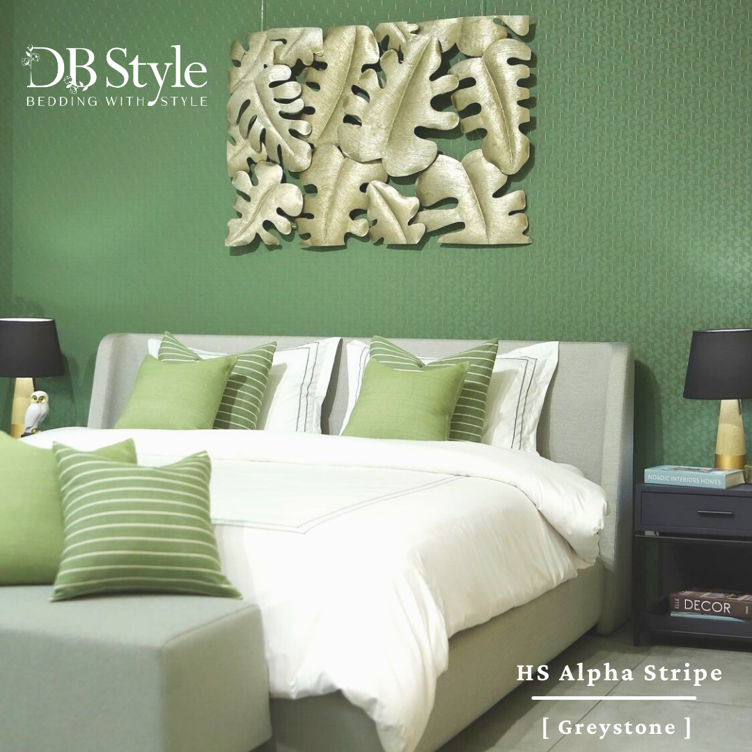 Sutra Lyocell ( TC 600 ) - 160 x 200 x 40 - Alpha stripes grey