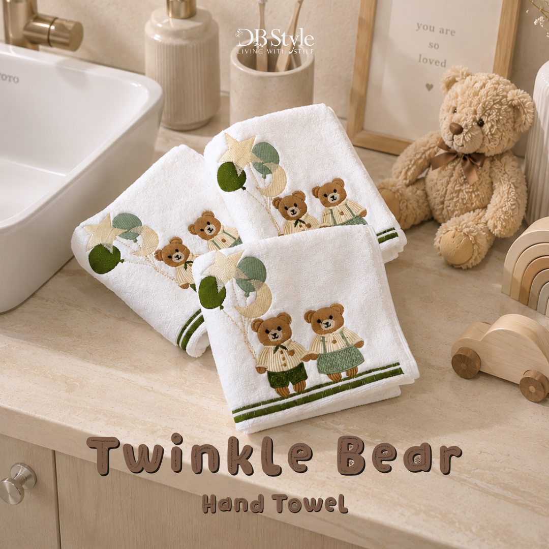 Twinkle Bear- ( Hand Towel )