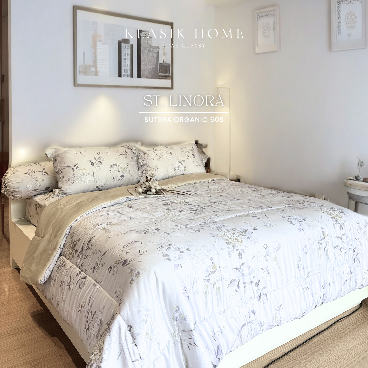 Sutra Printed ( TC 600 ) - 180 x 200 x 40 - ST Linora