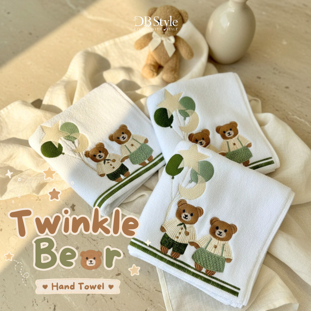 Twinkle Bear- ( Hand Towel )