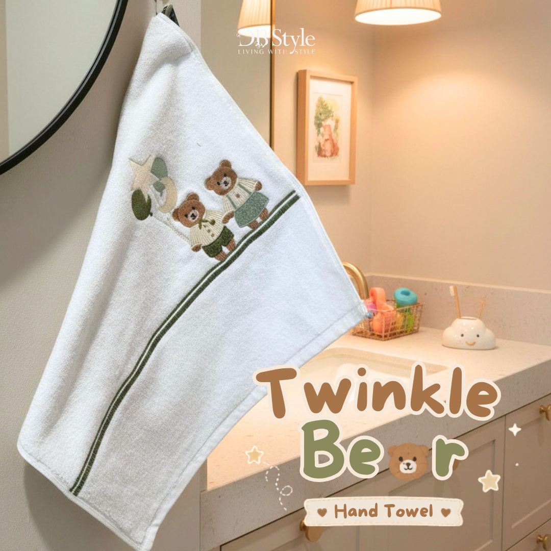 Twinkle Bear- ( Hand Towel )