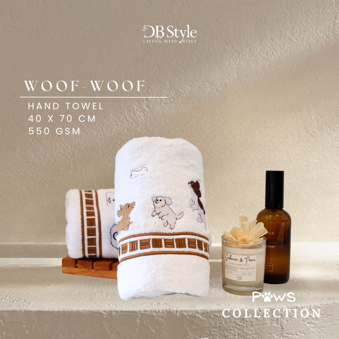 Paw's Collection ( Bath Towel / Bath Mat / Hand Towel )