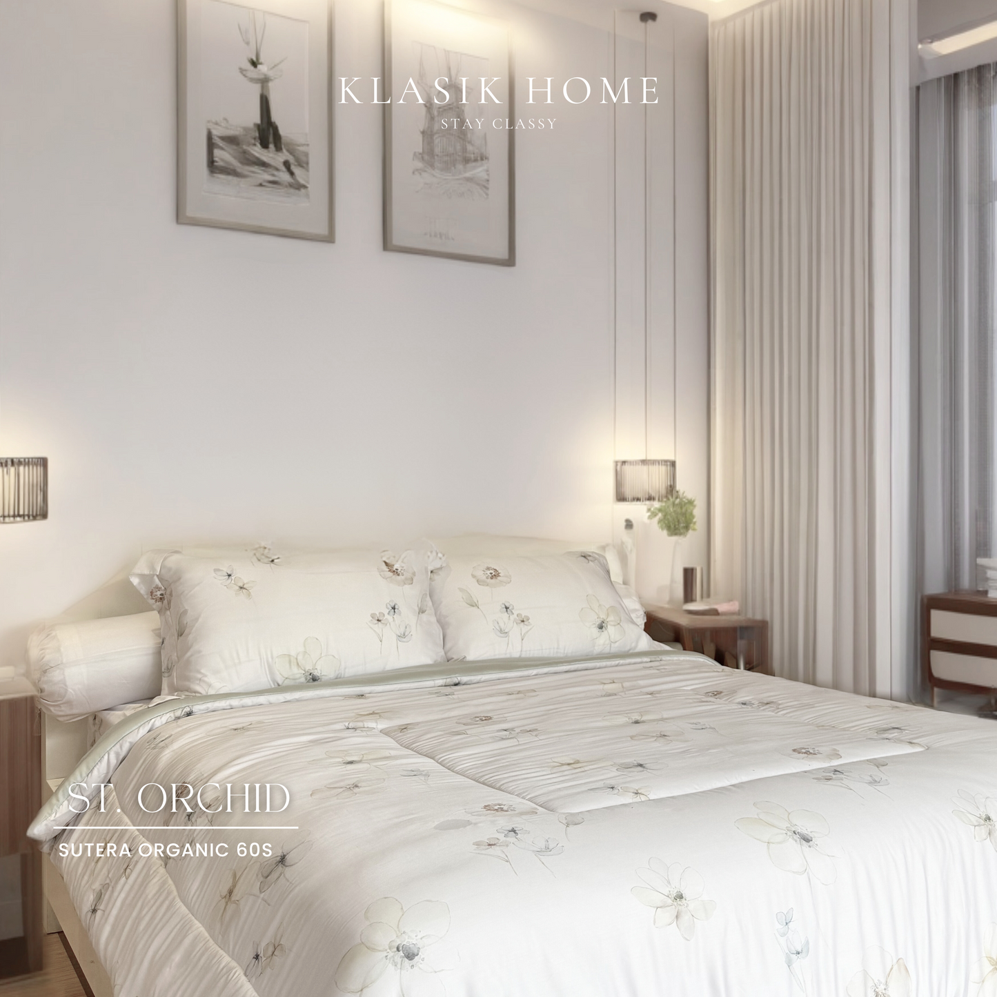 SALE Sprei + Bedcover ( Sutra Lyocell 60s ) Printed