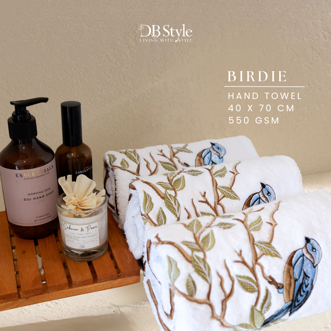 Birdie - ( Bath Towels / Hand Towel )