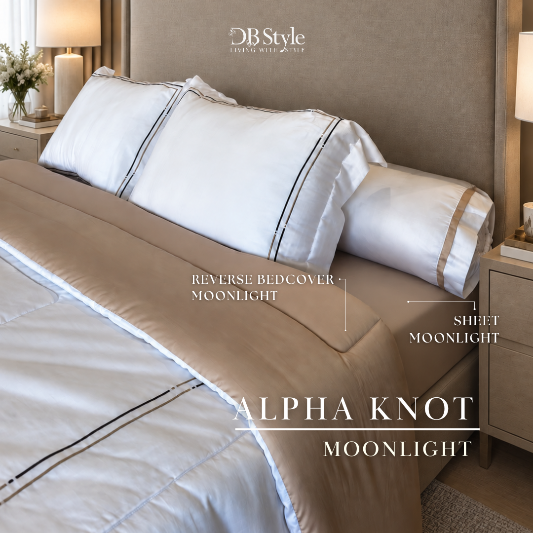 Sale 40% Sprei + Bedcover Set Hotel Series ( Design Embroidery )