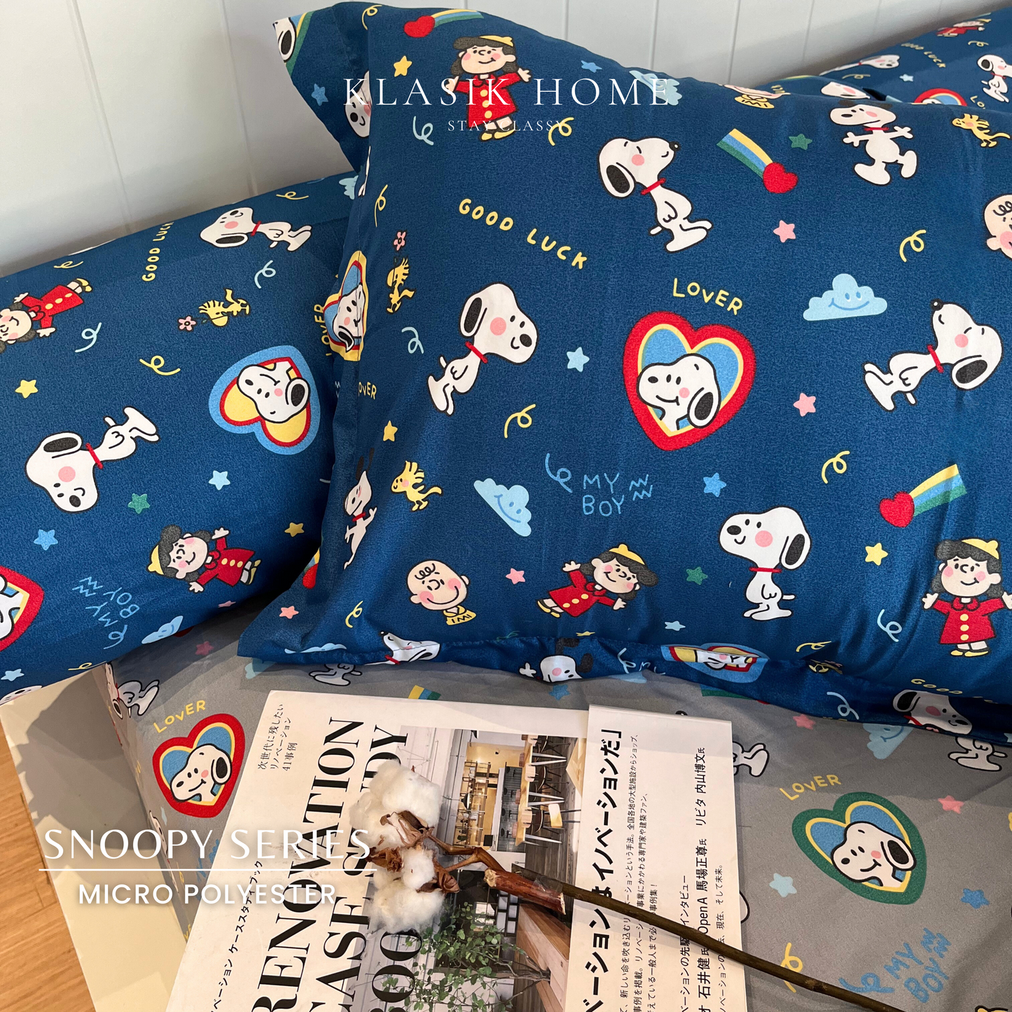 Snoopy Series - Micro Polyester