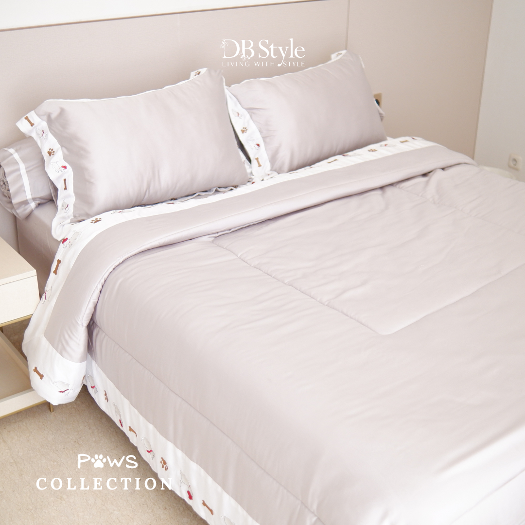 Sutra Lyocell ( TC 600 ) - 180 x 200 x 40 - Snuggle Grey