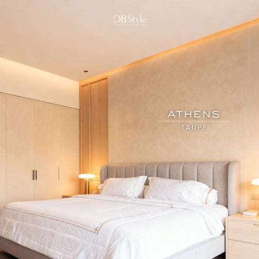 Cotton ( TC 400 ) - 200 x 200 x 40 - Athens Taupe