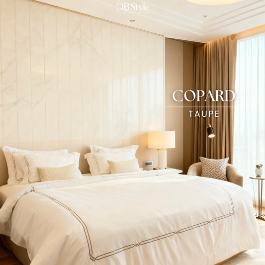 Cotton ( TC 800 ) - 180 x 200 x 40 - Chopard Taupe