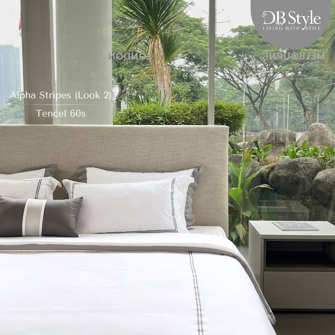 PROMO BUNDLE : 2 Sprei + 1 Bedcover ( Hotel Series - Sutra Organic 60s )