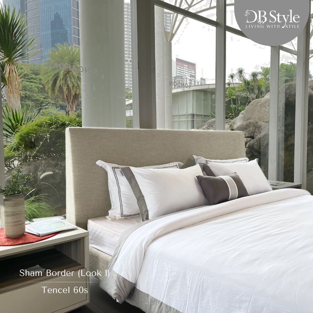 PROMO BUNDLE : 2 Sprei + 1 Bedcover ( Hotel Series - Sutra Organic 60s )